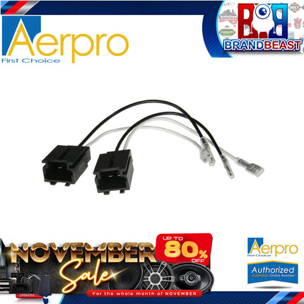 Aerpro APS55 Speaker Plug Adaptors Suit Citroen/Peugeot Various Models