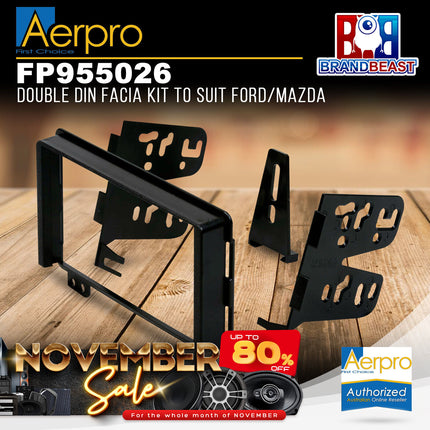 Aerpro FP955026 Double DIN Facia Kit to Suit Ford/Mazda