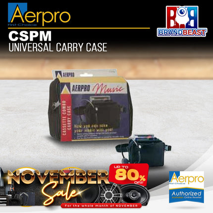 Aerpro CSPM Universal Cassette Carry Case