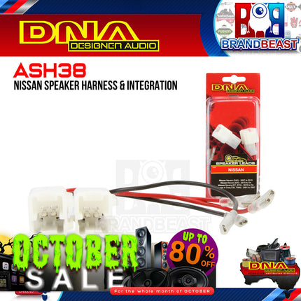 DNA ASH38 Speaker Harness To Suit Nissan