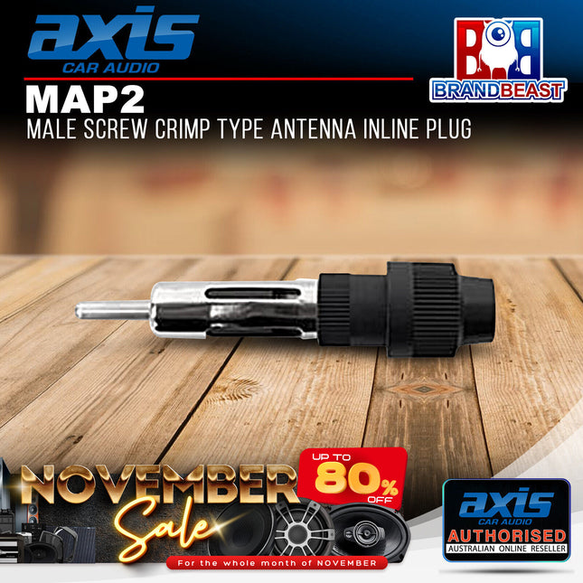 Axis MAP2 Male Inline Antenna Plug