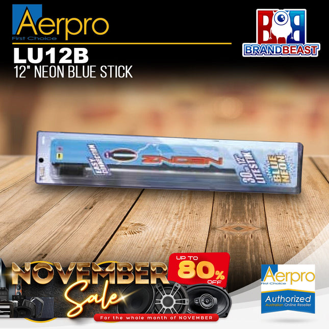 Aerpro LU12B LED Neon 12" 305mm Blue