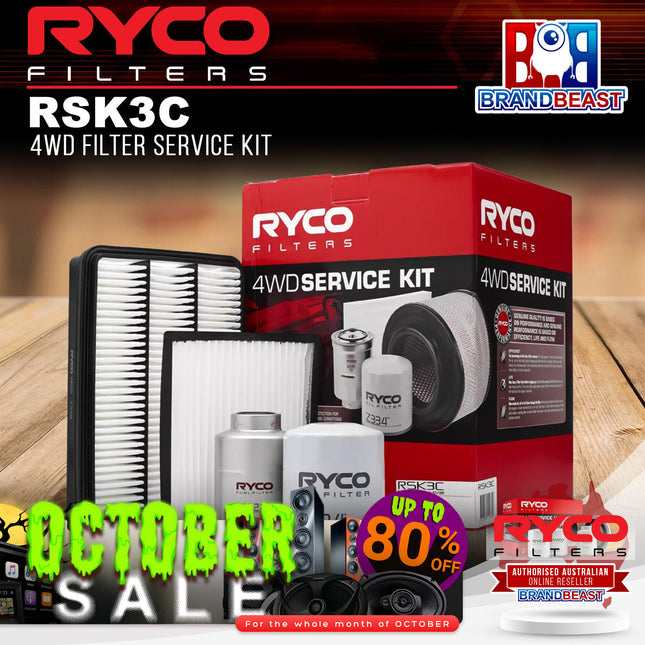 Ryco RSK3C 4WD Filter Service Kit