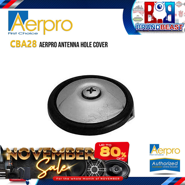 Aerpro CBA28 25mm Antenna Hole Cover