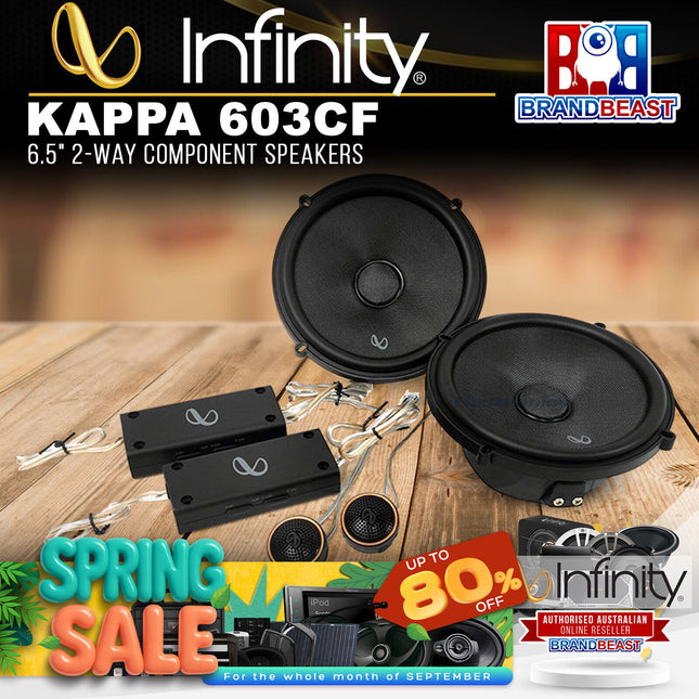 Infinity KAPPA 603CF 6.5" 2-Way Component Speakers