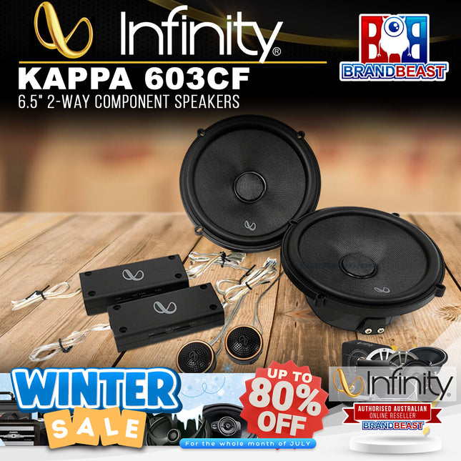 Infinity KAPPA 603CF 6.5" 2-Way Component Speakers