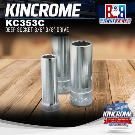 KINCROME KC353C Deep Socket 3/8" 3/8" Drive