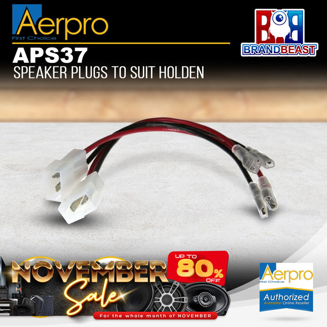 Aerpro APS37 Factory Speaker Tweeter Adaptor Suits Holden/Opel