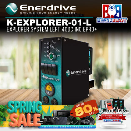Enerdrive K-EXPLORER-01-L Explorer System Left 40DC INC Epro+