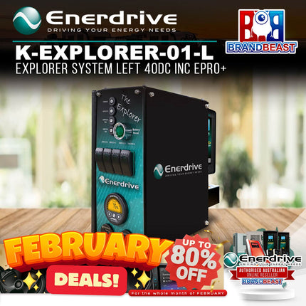 Enerdrive K-EXPLORER-01-L Explorer System Left 40DC INC Epro+