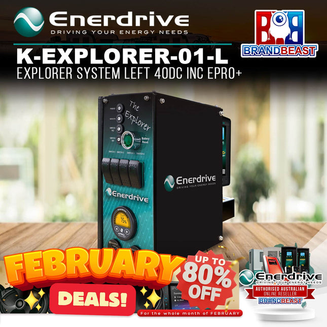 Enerdrive K-EXPLORER-01-L Explorer System Left 40DC INC Epro+