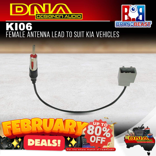 DNA KI-06 Female Antenna Lead To Suit Kia Vehicles