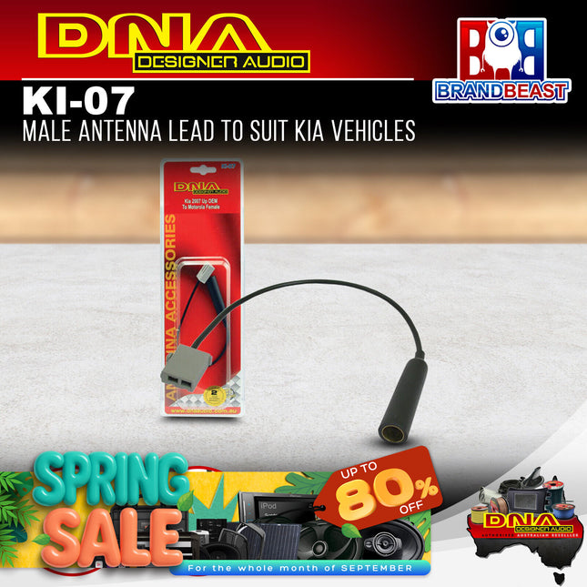 DNA KI-07 Male Antenna Lead To Suit Kia Vehicles