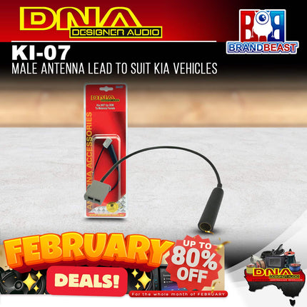 DNA KI-07 Male Antenna Lead To Suit Kia Vehicles