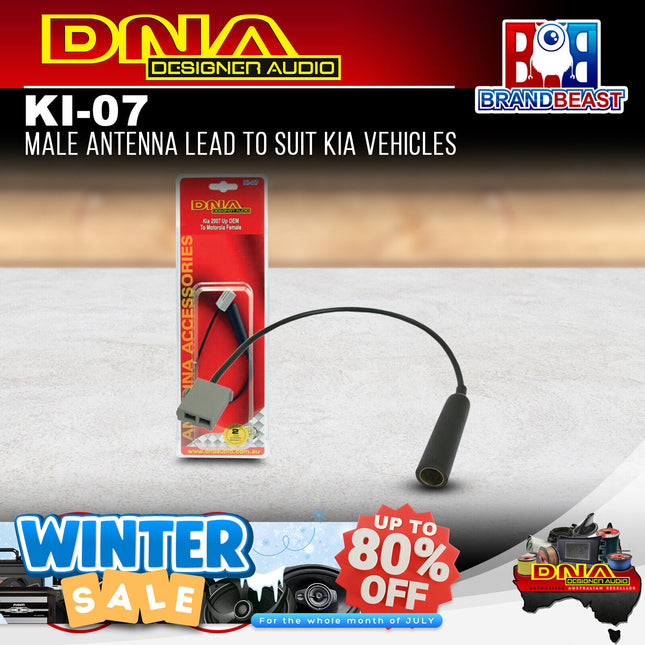 DNA KI-07 Male Antenna Lead To Suit Kia Vehicles