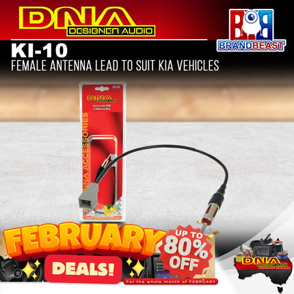 DNA KI-10 Female Antenna Lead To Suit Kia Vehicles