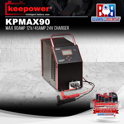 Keepower KPMAX90 Max 90amp 12V/45amp 24V Charger