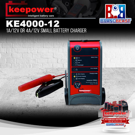 Keepower KE4000/12 Small Battery Charger 12V 4A