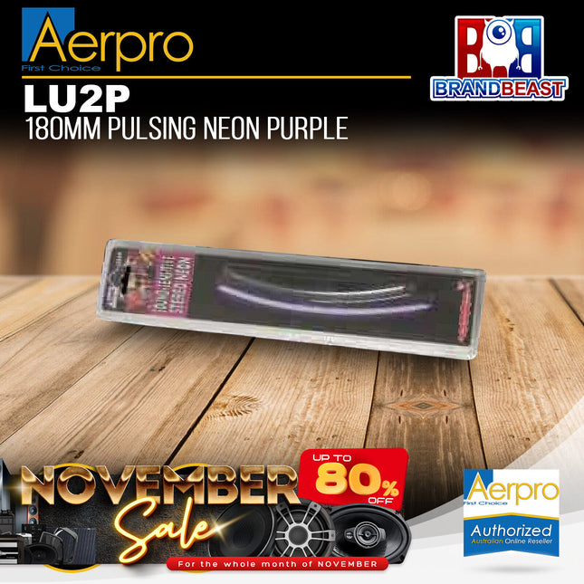 Aerpro Lu2P 180Mm Pulsing Neon Purpl