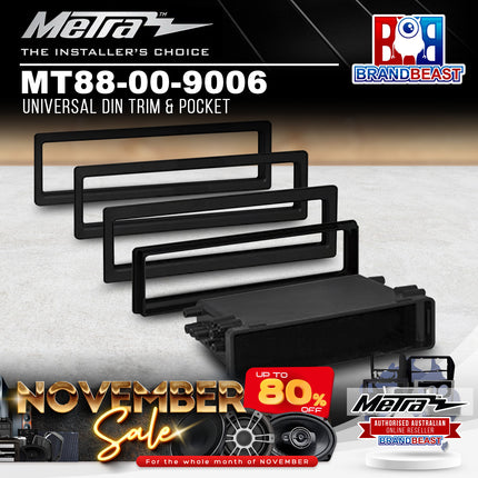 Metra MT88-00-9006 Toyota Corolla Universal DIN Trim & Pocket