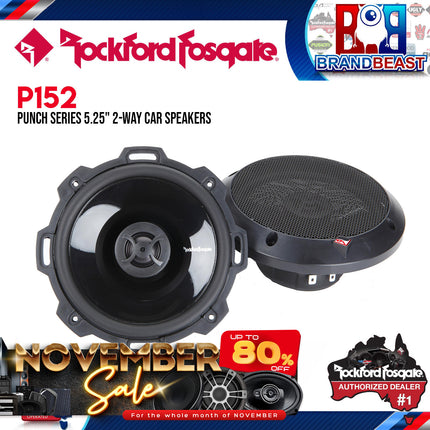 Rockford Fosgate P152 Punch 5.25" 2-Way Full Range Speaker