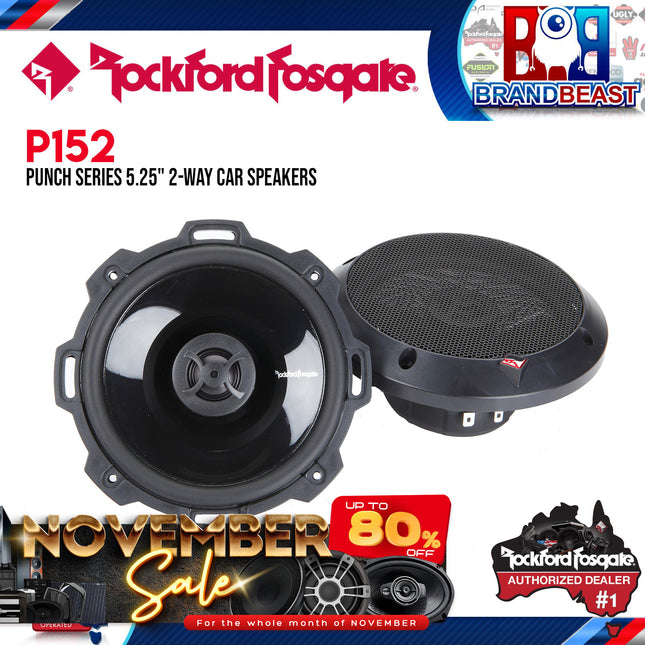 Rockford Fosgate P152 Punch 5.25" 2-Way Full Range Speaker