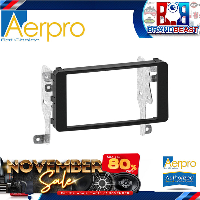 Aerpro FP8100 2-DIN Facia Kit to Suit Mitsubishi
