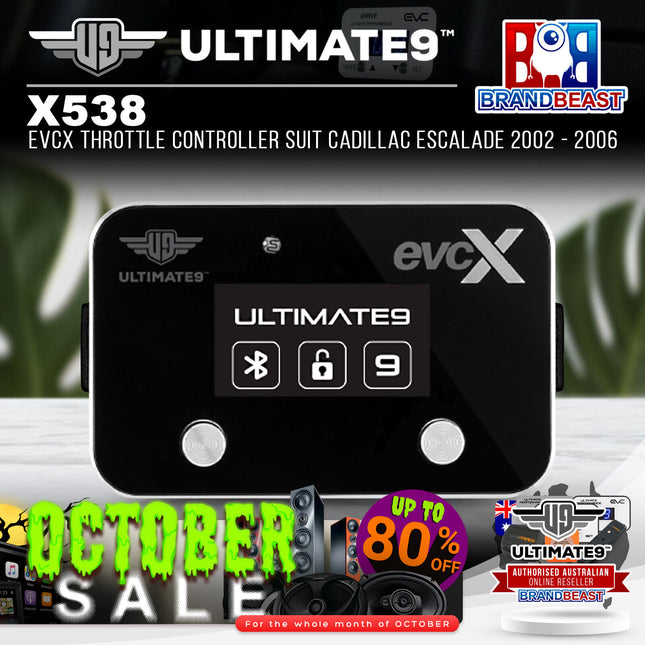 Ultimate9 X538 evcX Throttle Controller Suit Cadillac Escalade 2002 - 2006
