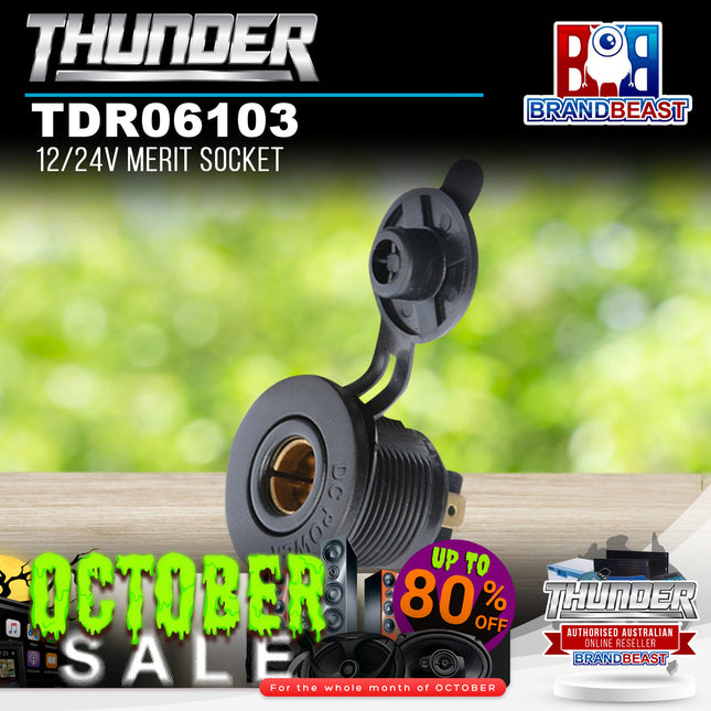 Thunder TDR06103 16A Merit Socket - 12/24V