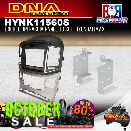 DNA HYN-K11560S Double DIN Fascia Panel to Suit Hyundai iMax