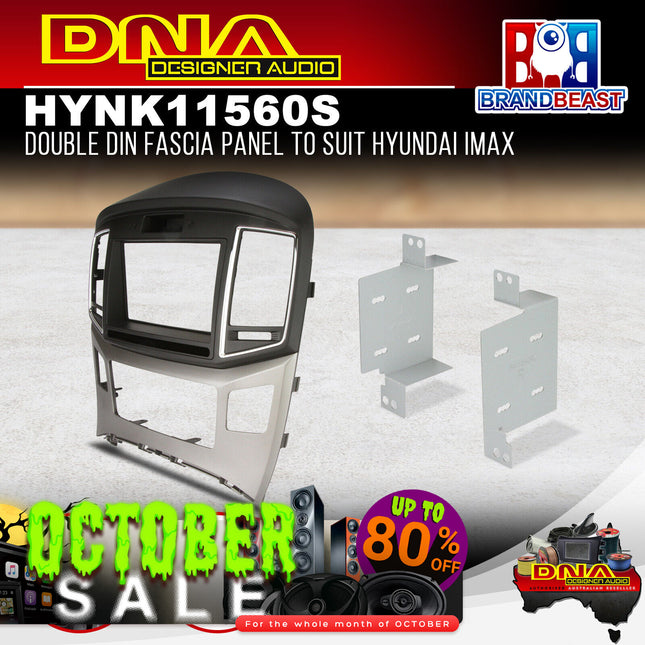 DNA HYN-K11560S Double DIN Fascia Panel to Suit Hyundai iMax