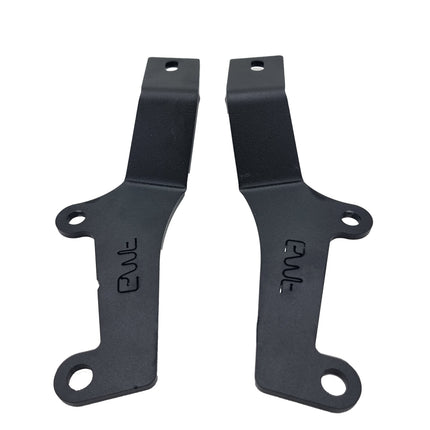GMF4x4 LB-249 Great Wall Cannon Alpha 2021+ Bonnet LED Light Brackets Pair