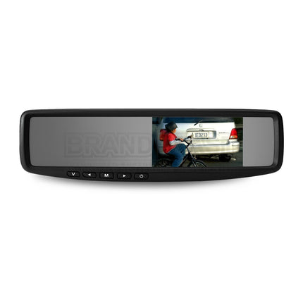 Mongoose LCD43M | 4.3" Clip-On Mirror Monitor