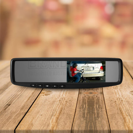 Mongoose LCD43M | 4.3" Clip-On Mirror Monitor