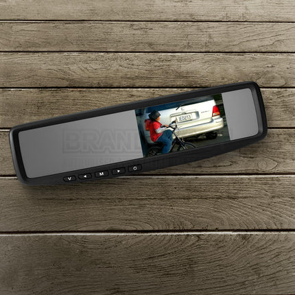 Mongoose LCD43M | 4.3" Clip-On Mirror Monitor