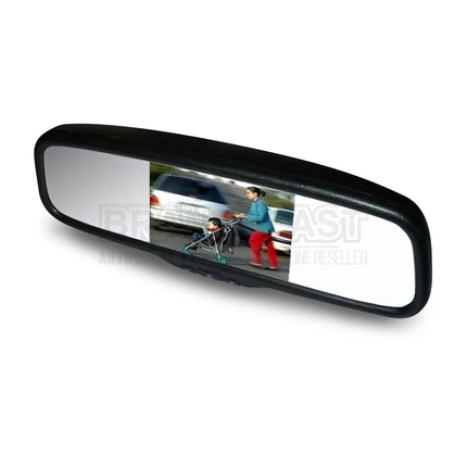 Mongoose LCD50C | 5" Clip-On Mirror Monitor - Reversing Camera
