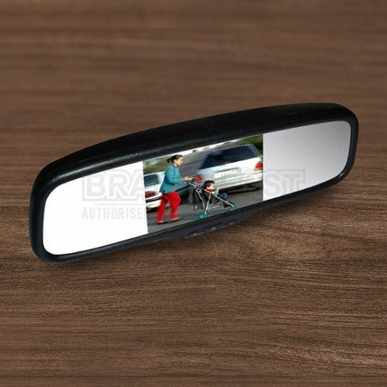 Mongoose LCD50C | 5" Clip-On Mirror Monitor - Reversing Camera