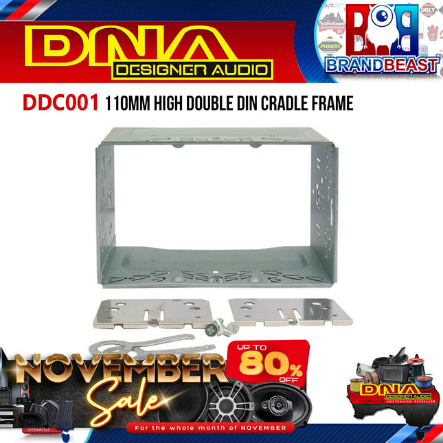 DNA DDC001 110mm High Double Din Cradle Frame