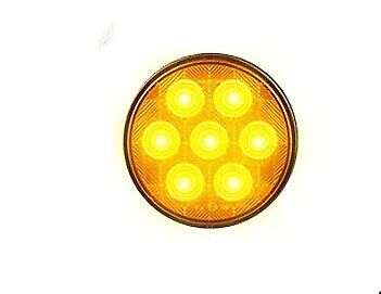 LED Autolamps 113AMB 12-24 Volt Rear Indicator Single Function Lamp No Grommet