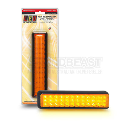 LED Autolamps 200BAM 12/24V Indicator Light 36 LEDs 200x50x25mm