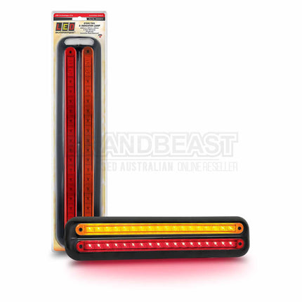 LED Autolamps 380BAR12 12V Stop/Tail/Indicator 380 Series Strip Lamps In Double