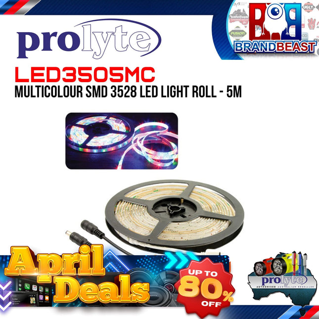 Prolyte LED3505MC Multicolour SMD 3528 LED Light Roll 5M