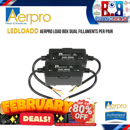 Aerpro LEDLOADD Load Box Dual Filaments Per Pair