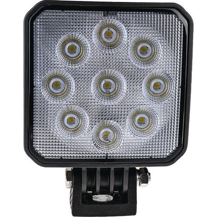 OEX LLX08305 9LED Work Light Nylon Housing Square