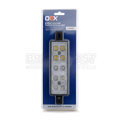 OEX LLX33043 LED Bull Bar Combination Lamp 12V/24V Front Indicator Park Light & DRL