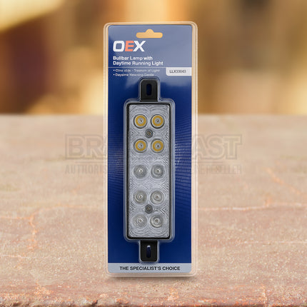 OEX LLX33043 LED Bull Bar Combination Lamp 12V/24V Front Indicator Park Light & DRL