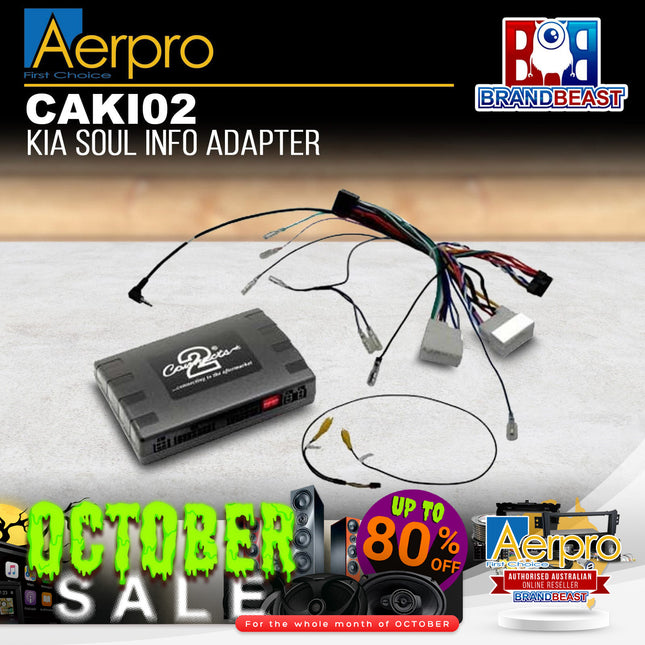 Aerpro CAKI02 AV Infodaptor Suit Kia Soul PS 2015-ON