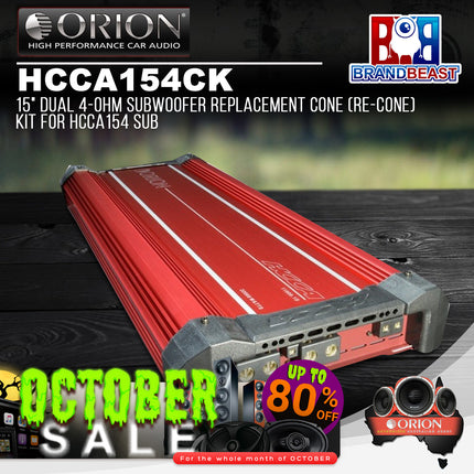 Orion HCCA 1500.4 1500W RMS 4-Channel Amplifier