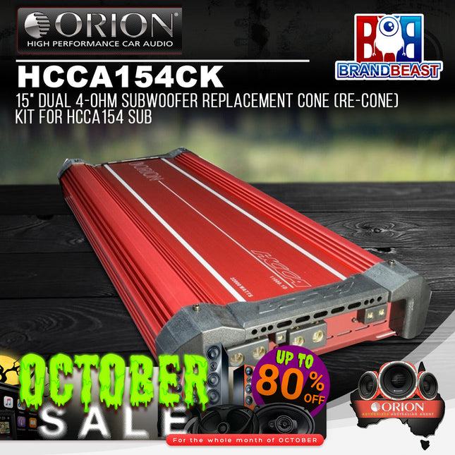 Orion HCCA 1500.4 1500W RMS 4-Channel Amplifier