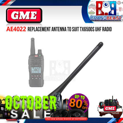 GME AE4022 UHF Hand Held Antenna, Suits TX6500S